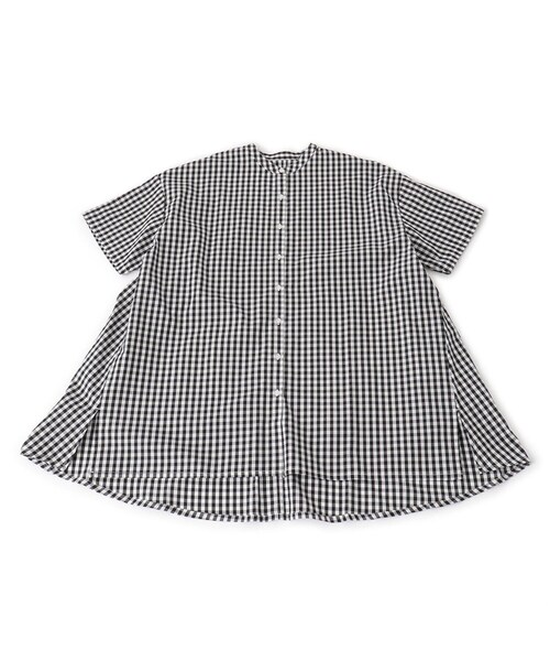 one'sterrace(ワンズテラス)の「ポプリンバックフレアシャツ(シャツ/ブラウス・レディース・ブルー系その他7/ブラック系8/ネイビー系5・02)」の11枚目の写真