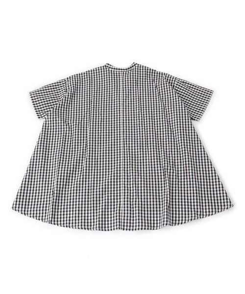 one'sterrace(ワンズテラス)の「ポプリンバックフレアシャツ(シャツ/ブラウス・レディース・ブルー系その他7/ブラック系8/ネイビー系5・02)」の12枚目の写真