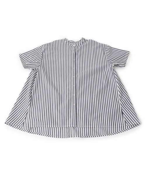 one'sterrace(ワンズテラス)の「ポプリンバックフレアシャツ(シャツ/ブラウス・レディース・ブルー系その他7/ブラック系8/ネイビー系5・02)」の19枚目の写真