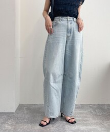 fredy emue | カーブデニムパンツ(デニムパンツ)