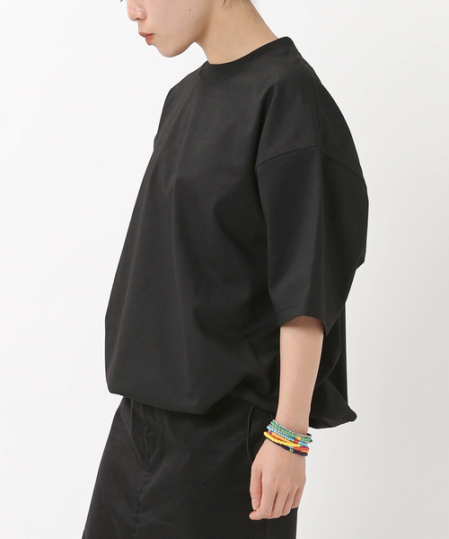 DAIWA PIER39(ダイワピア39)の「【DAIWA PIER39 / ダイワ ピア39】Ws TECH DRAWSTRING S/S TEE(Tシャツ/カットソー・レディース・ブラック/ホワイト・FREE)」の11枚目の写真