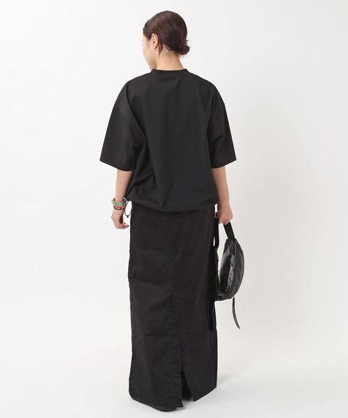 ダイワピア39 W’s TECH DRAWSTRING S/S TEE 白 DAIWA PIER39 W's TECH DRAWSTRING S/S TEE（Tシャツ/カットソー