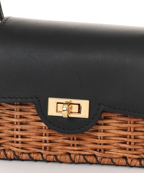 The Bagmati（ザバグマティ）の「【Bagmati】ミニショルダーバッグ　レザーコンビ（ショルダーバッグ・レディース・ブラック・FREE）」の7枚目の写真