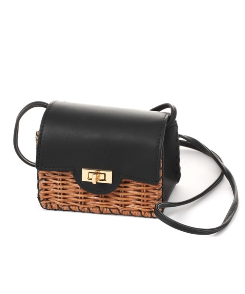 The Bagmati（ザバグマティ）の「【Bagmati】ミニショルダーバッグ　レザーコンビ（ショルダーバッグ・レディース・ブラック・FREE）」の17枚目の写真