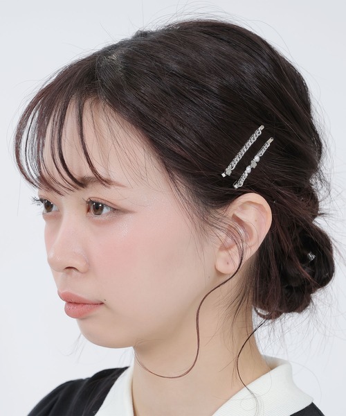 髪止め Flowering ヘアクリップ アセチツイスト/バンス : ZOZOTOWN