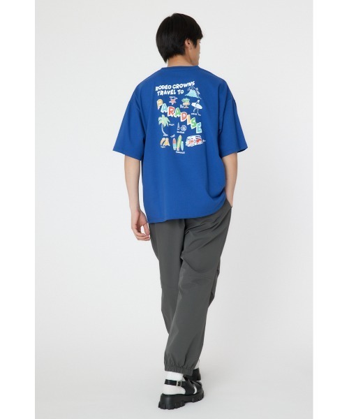 RODEO CROWNS WIDE BOWL(ロデオクラウンズワイドボウル)の「サーフハッポウ Tシャツ(Tシャツ/カットソー・メンズ・ホワイト/チャコールグレー/ブルー・MEDIUM/LARGE)」の13枚目の写真