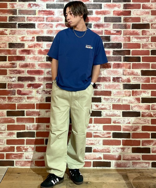 RODEO CROWNS WIDE BOWL(ロデオクラウンズワイドボウル)の「サーフハッポウ Tシャツ(Tシャツ/カットソー・メンズ・ホワイト/チャコールグレー/ブルー・MEDIUM/LARGE)」の17枚目の写真