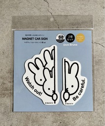 nicott（ニコット）の「NC:mf ミッフィー マグネットカーサイン　２個セット（その他雑貨）」