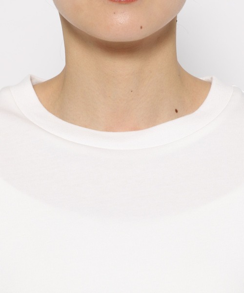 LOWRYS FARM（ローリーズファーム）の「カットアウトＴＳＳ 108512（Tシャツ/カットソー・レディース・ホワイト/ブラック・FREE）」の11枚目の写真