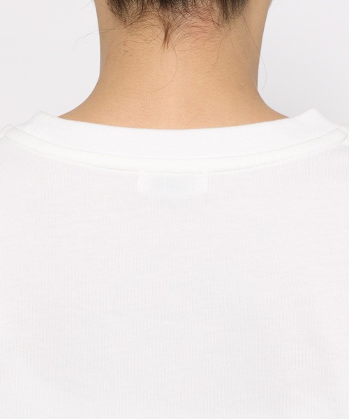 LOWRYS FARM（ローリーズファーム）の「カットアウトＴＳＳ 108512（Tシャツ/カットソー・レディース・ホワイト/ブラック・FREE）」の14枚目の写真