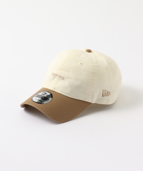 B.C STOCK（ベーセーストック）の「NE/920 2TONE LOGO CAP 1410980 2/-03/- 05（ハット・メンズ・ブラック/ベージュ/ブルー系その他・FREE）」の2枚目の写真