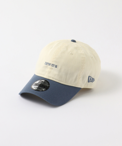 B.C STOCK（ベーセーストック）の「NE/920 2TONE LOGO CAP 1410980 2/-03/- 05（ハット・メンズ・ブラック/ベージュ/ブルー系その他・FREE）」の3枚目の写真