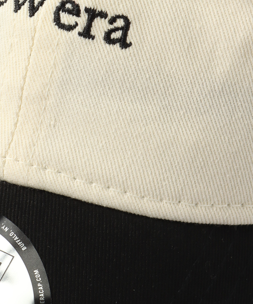 B.C STOCK（ベーセーストック）の「NE/920 2TONE LOGO CAP 1410980 2/-03/- 05（ハット・メンズ・ブラック/ベージュ/ブルー系その他・FREE）」の5枚目の写真
