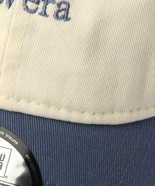 B.C STOCK（ベーセーストック）の「NE/920 2TONE LOGO CAP 1410980 2/-03/- 05（ハット・メンズ・ブラック/ベージュ/ブルー系その他・FREE）」の7枚目の写真