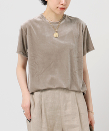 EVERYDAY I LIKE. | ベロアTシャツ(Tシャツ/カットソー)