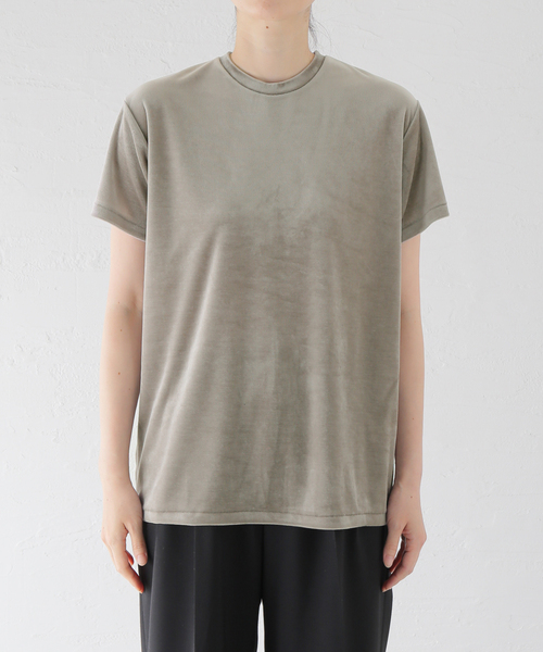 TEO ベロアTシャツ　SM 新品 セール】ベロアTシャツ（Tシャツ/カットソー）｜EVERYDAY I LIKE