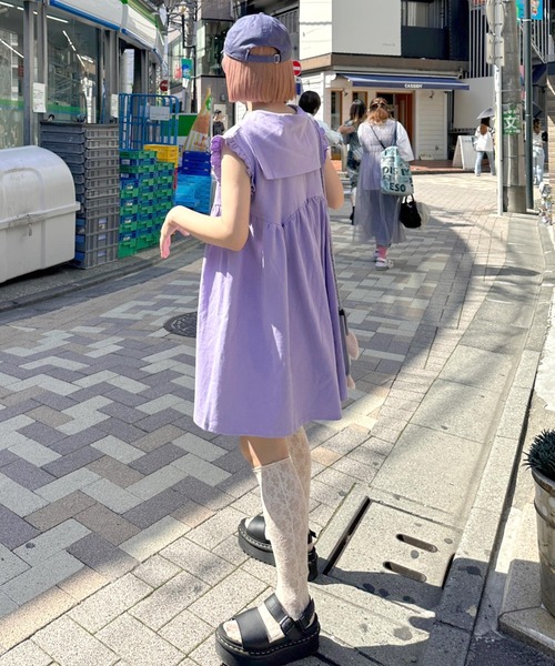 ANEW✖️ワンピース・靴下セット ロングソックス 4足セット - ホワイト