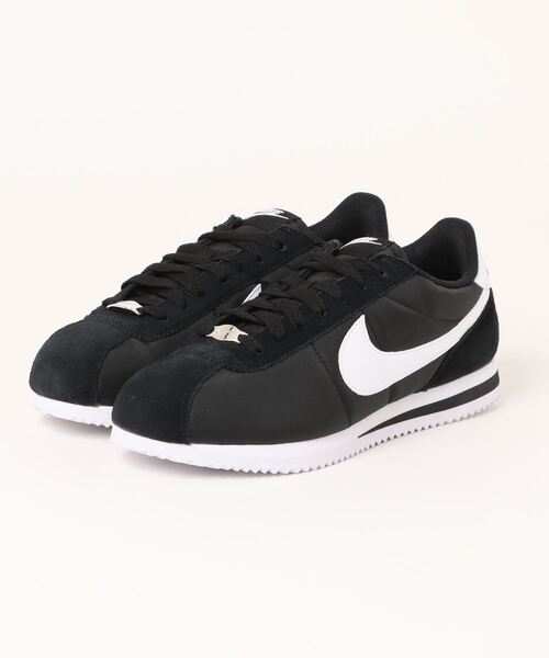 NIKE ナイキCortez コルテッツ TXT BLACK/WHITE Nike CORTEZ TXT VIVID SULFUR/BLACK-SAIL-WHITE 23FA-I WMNS