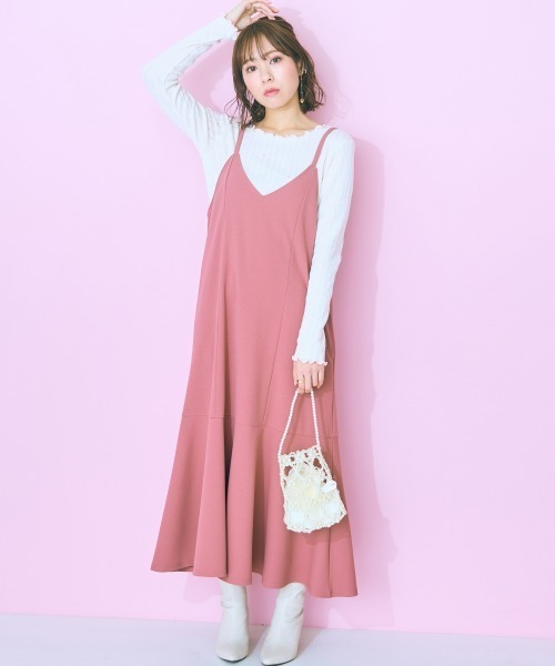 marun（マルン）の「＜大きいサイズ＞ハート刺しゅうトップス  marun（Tシャツ/カットソー・レディース・アイボリー/ブラック・LL/5L/L/4L/3L）」の10枚目の写真