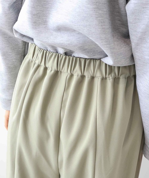 leswel（レスウェル）の「【L～5L 大きいサイズ】センターシームすっきりワイドパンツ秋（その他パンツ・レディース・カーキ/ブラウン/ネイビー・4L/5L/LL/3L/L）」の17枚目の写真