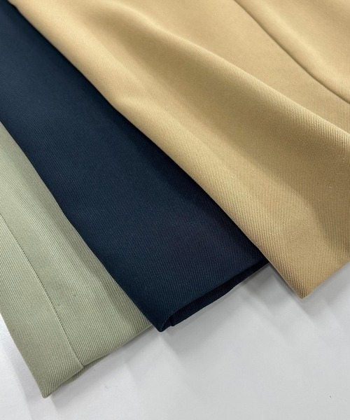 leswel（レスウェル）の「【L～5L 大きいサイズ】センターシームすっきりワイドパンツ秋（その他パンツ・レディース・カーキ/ブラウン/ネイビー・4L/5L/LL/3L/L）」の18枚目の写真