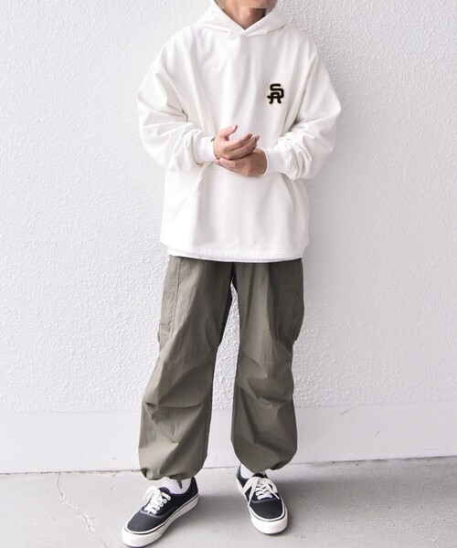 GOLDEN MILLS INC.（ゴールデンミルズ）の「【SHIPS any別注】GOLDEN MILLS: M51 オーバー パンツ◇（カーゴパンツ・メンズ・ブラック/オリーブ・MEDIUM/LARGE）」の18枚目の写真