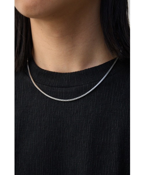AZUL by moussy（アズールバイマウジー）の「ベネチアンチェーンネックレス（ネックレス・メンズ・ブラック/シルバー/ゴールド・FREE）」の3枚目の写真