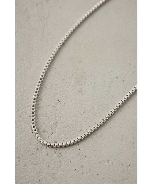 AZUL by moussy（アズールバイマウジー）の「ベネチアンチェーンネックレス（ネックレス・メンズ・ブラック/シルバー/ゴールド・FREE）」の15枚目の写真