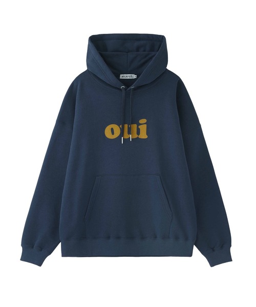 MILKFED.（ミルクフェド）の「OUI SWEAT HOODIE（パーカー・レディース・レッド/ネイビー/オートミール・L/M）」の11枚目の写真