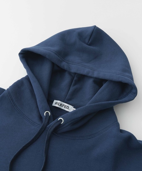 MILKFED.（ミルクフェド）の「OUI SWEAT HOODIE（パーカー・レディース・レッド/ネイビー/オートミール・L/M）」の9枚目の写真