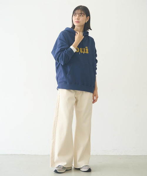 【セール】OUI SWEAT HOODIE（パーカー）｜MILKFED.（ミルクフェド）