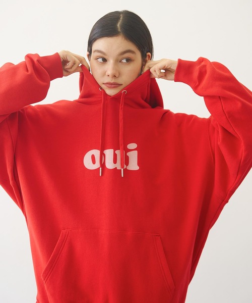 【セール】OUI SWEAT HOODIE（パーカー）｜MILKFED.（ミルクフェド）