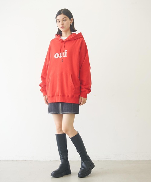 【セール】OUI SWEAT HOODIE（パーカー）｜MILKFED.（ミルクフェド）