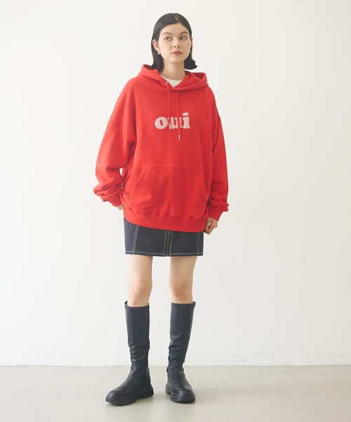【セール】OUI SWEAT HOODIE（パーカー）｜MILKFED.（ミルクフェド）