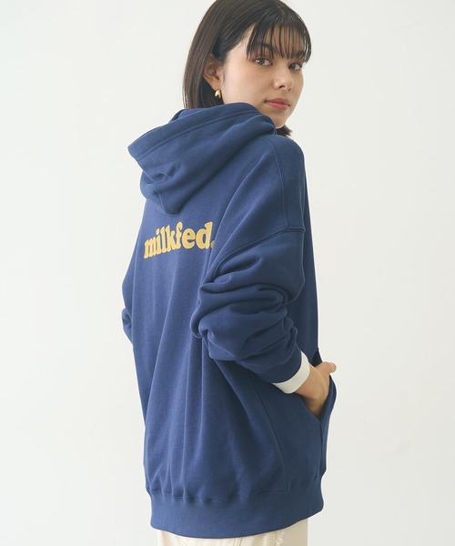 【セール】OUI SWEAT HOODIE（パーカー）｜MILKFED.（ミルクフェド）