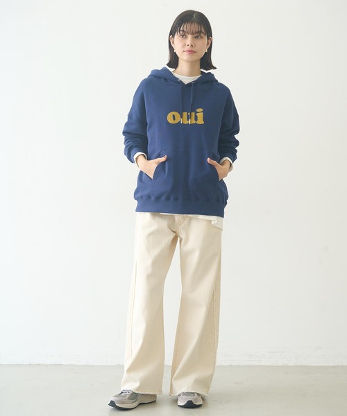 【セール】OUI SWEAT HOODIE（パーカー）｜MILKFED.（ミルクフェド）