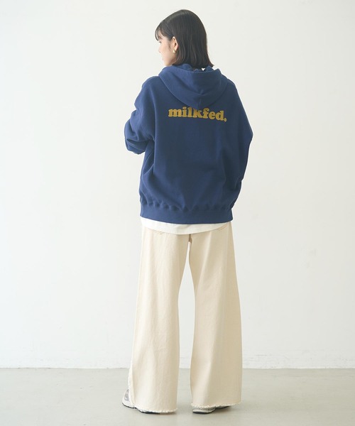 ミルク セール】HEAVY METAL ZIP UP HOODIE（パーカー）｜MILKFED