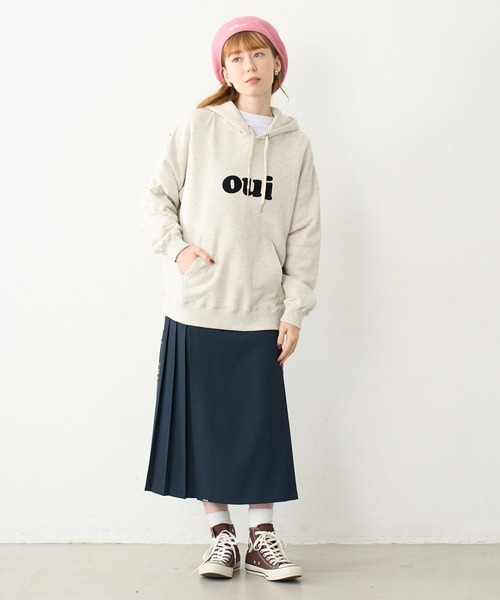 【セール】OUI SWEAT HOODIE（パーカー）｜MILKFED.（ミルクフェド）