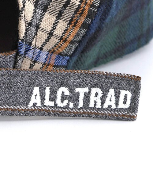 apres les cours（アプレレクール）の「ベーシックロゴジェットキャップ（キャップ・キッズ・ベージュ/チェック・50/54）」の18枚目の写真