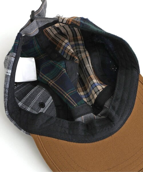 apres les cours（アプレレクール）の「ベーシックロゴジェットキャップ（キャップ・キッズ・ベージュ/チェック・50/54）」の19枚目の写真