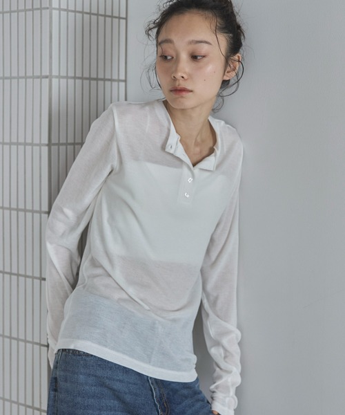 (古着)00s basic Edition ヘンリーネックロンT カットソー 古着)00s basic Edition ヘンリーネックロンT カットソー - メルカリ