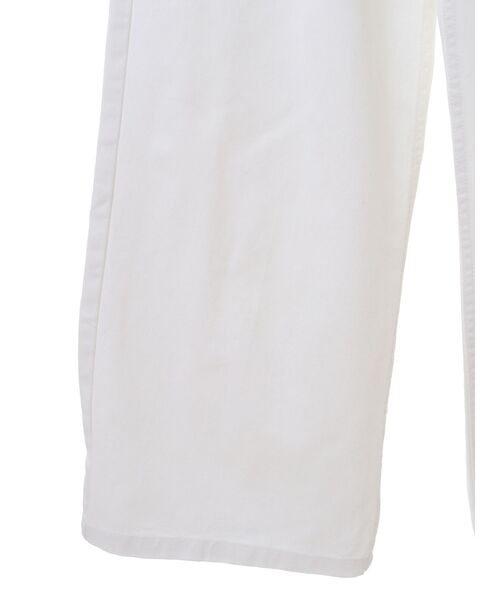 CRAFT STANDARD BOUTIQUE（クラフトスタンダードブティック）の「ホワイトデニムハイウエストワイドパンツ（デニムパンツ・レディース・ホワイト・L/M/S）」の22枚目の写真