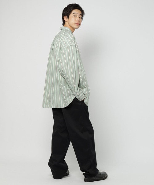 niko and...(ニコアンド)の「1タックイージーチノパンツ(チノパンツ・メンズ・ブラック/カーキ/ベージュ・LARGE/MEDIUM)」の19枚目の写真