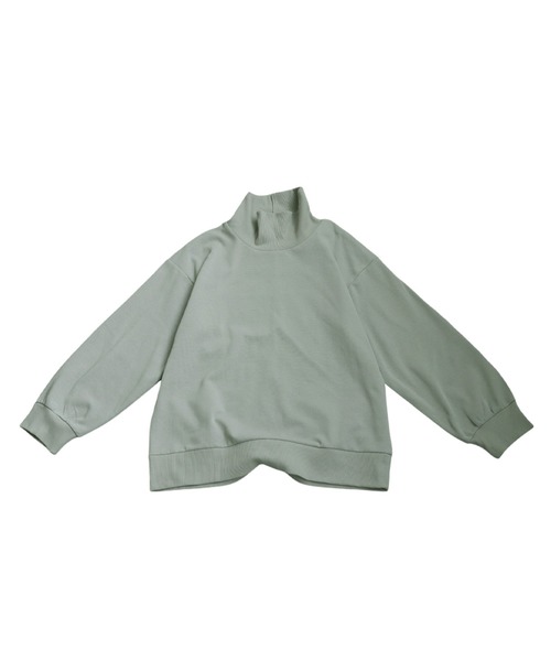 antiqua 変形 ボトルネックトップス レディース トップス 半袖