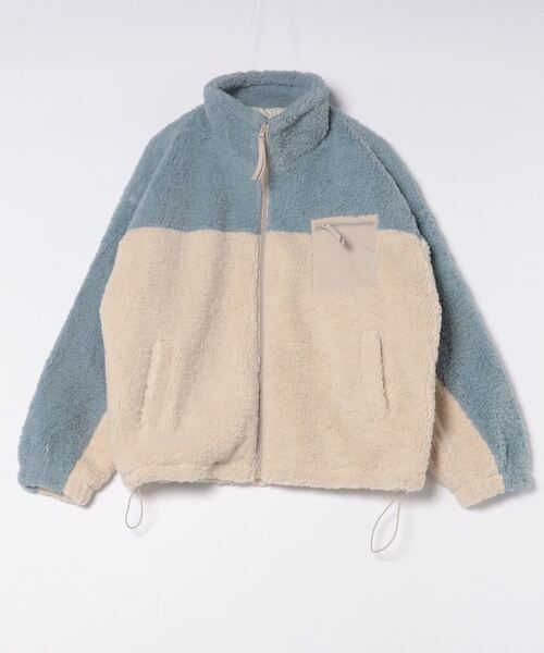 aimoha（アイモハ）の「【aimoha neo】 Cozy Sherpa Fleece Jacket（その他アウター・メンズ・ブラック/ブルー・MEDIUM/LARGE/X-LARGE/XX-LARGE/XXX-LARGE）」の9枚目の写真