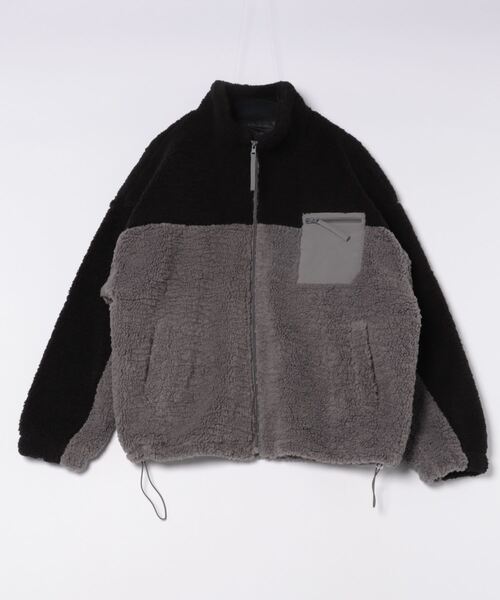 aimoha（アイモハ）の「【aimoha neo】 Cozy Sherpa Fleece Jacket（その他アウター・メンズ・ブラック/ブルー・MEDIUM/LARGE/X-LARGE/XX-LARGE/XXX-LARGE）」の8枚目の写真