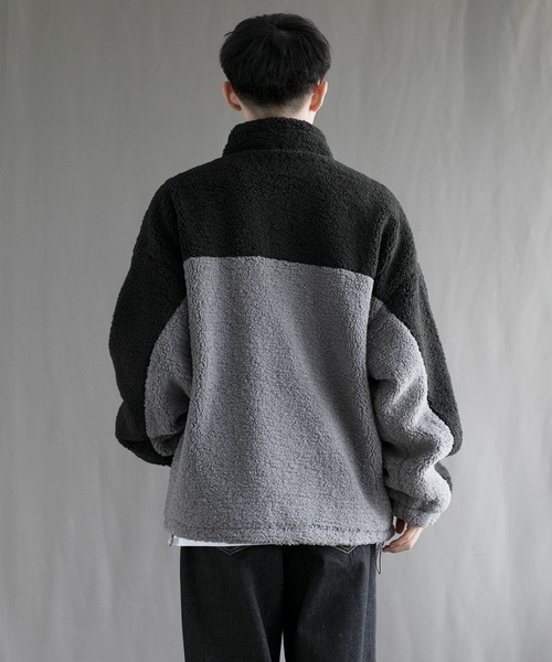 aimoha（アイモハ）の「【aimoha neo】 Cozy Sherpa Fleece Jacket（その他アウター・メンズ・ブラック/ブルー・MEDIUM/LARGE/X-LARGE/XX-LARGE/XXX-LARGE）」の18枚目の写真