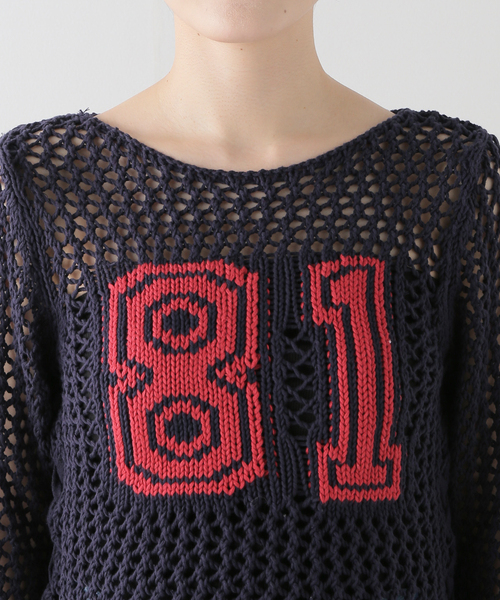 Guess(ゲス)の「GUESS/ゲス GO CROCHET LS CREW W4YG63D5960(ニット/セーター・レディース・ブラック・SMALL)」の8枚目の写真