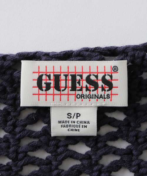 Guess(ゲス)の「GUESS/ゲス GO CROCHET LS CREW W4YG63D5960(ニット/セーター・レディース・ブラック・SMALL)」の16枚目の写真