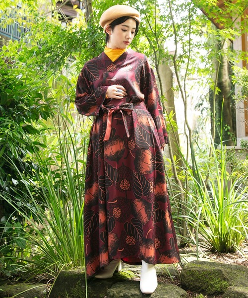 カヤ(カヤ)の「【カヤ】暗がりワンピース(ワンピース・レディース・ピンク系その他/ブラック×レッド/ホワイト系その他/パープル/グレー・FREE)」の17枚目の写真